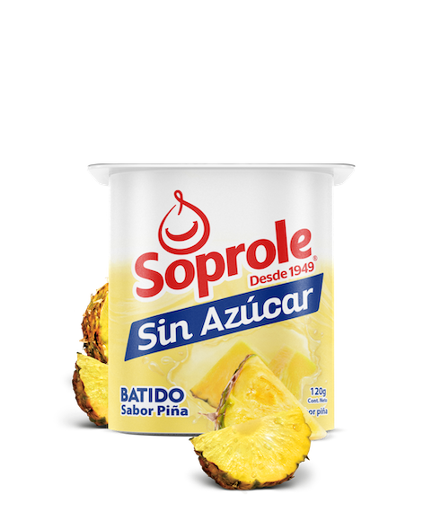 Yoghurt Sin Azucar Batido Piña 120 gr